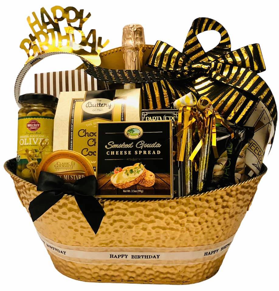 Wine Gift Baskets for Birthday | Champagne Gift Baskets